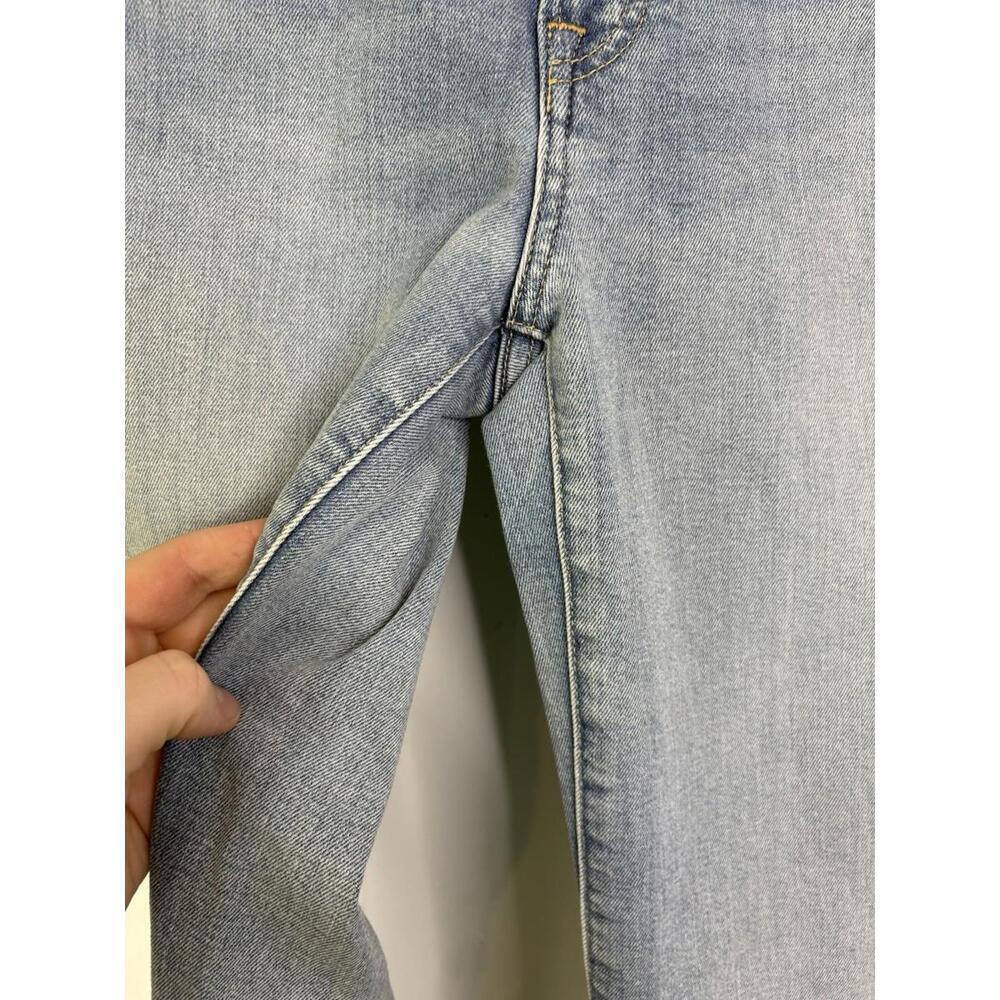 Gap Jeans Womens 28 6 70s High Rise Flare Ripped Knee Light Wash Boho Hippie - Picture 8 of 10